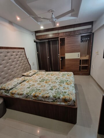 Master Bedroom in 2 BHK Apartment at Sudarshan Sky Garden, Ghodbunder Road – for Rent