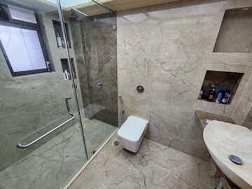 Bathroom in 3 BHK Apartment at Silver Arch Goregaon West, Goregaon West – for Rent
