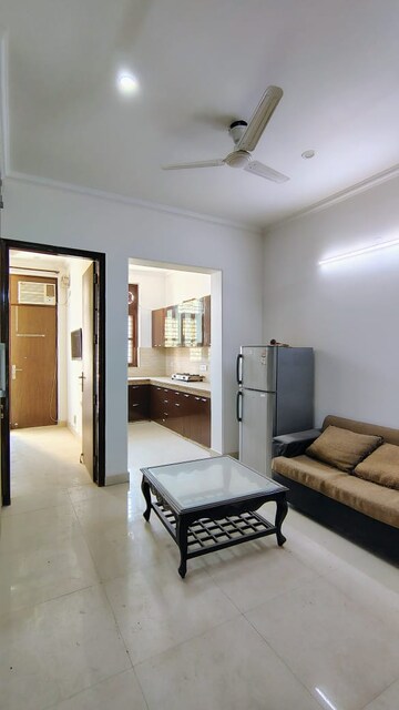 Living Room in 2 BHK Builder Floor at M3M Atrium, Sector 57 – for Rent