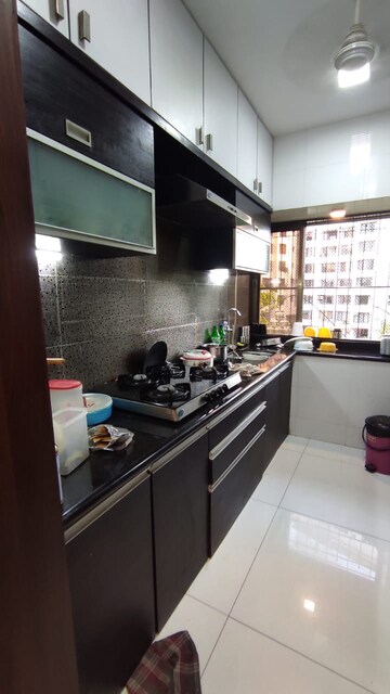 Kitchen in 1 BHK Apartment at Vasant Valley Complex, Malad East – for Rent