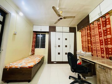 Master Bedroom in 2 BHK Apartment at Wadgaon Sheri – for Rent