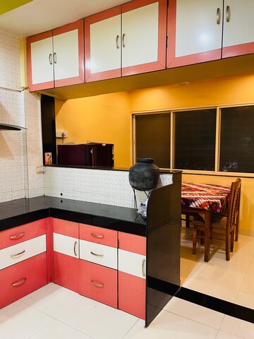 Kitchen in 2 BHK Apartment at Wadgaon Sheri – for Rent