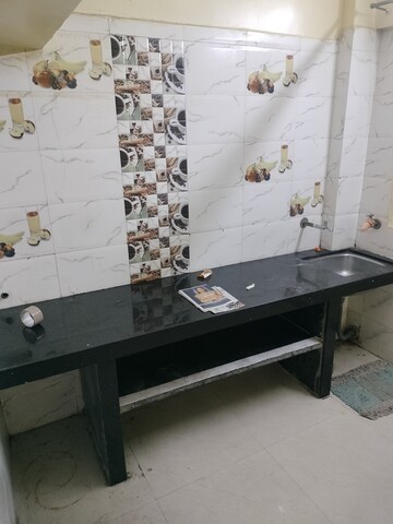 Kitchen in 1 RK Apartment at Shree Ganesh Leela CHS, Parel – for Rent