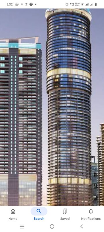 4 BHK Apartment – Exterior View View at Supertech Supernova Astralis, Sector 94 - for Rent