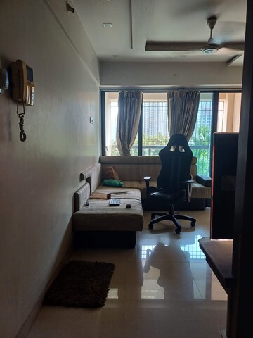 Living Room in 3 BHK Apartment at Devashree Park, Kolshet Road – for Rent