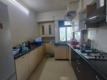 Kitchen in 3 BHK Apartment at Devashree Park, Kolshet Road – for Rent