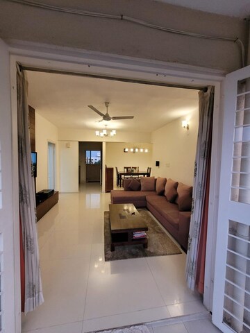 Kitchen in 3 BHK Apartment at DS Max Skycity, Thanisandra – for Rent