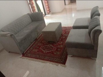 Living Room in 1 BHK Apartment at Lodha Lakeshore Greens, Dombivli East – for Rent