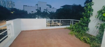 Balcony in 5 BHK Villa at Jayabheri The Meadows, Gachibowli – for Rent