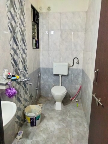 Bathroom in 1 BHK Apartment at Wadgaon Sheri – for Rent