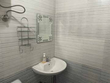 Bathroom in 2 BHK Apartment at Ozone Evergreens, Harlur – for Rent