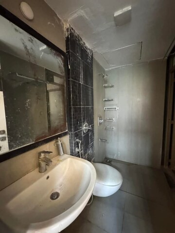 Bathroom in 3 BHK Apartment at Lodha Splendora, Ghodbunder Road – for Rent