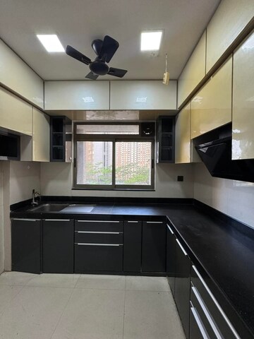 Kitchen in 3 BHK Apartment at Lodha Splendora, Ghodbunder Road – for Rent