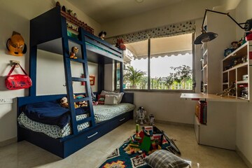 Living Room in 3.5 BHK Apartment at Lodha Eternis, Andheri East – for Rent