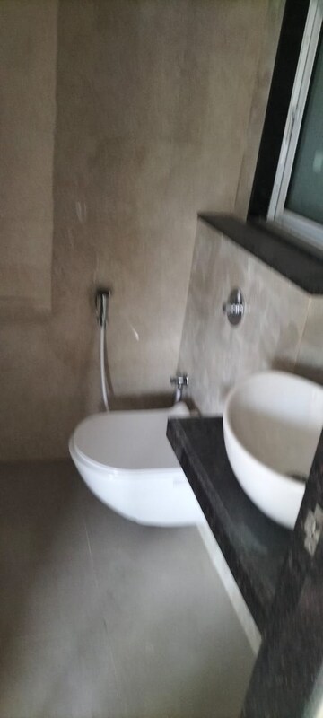 Attached Bathroom in 2 BHK Apartment at Ashar Axis, Majiwada – for Rent