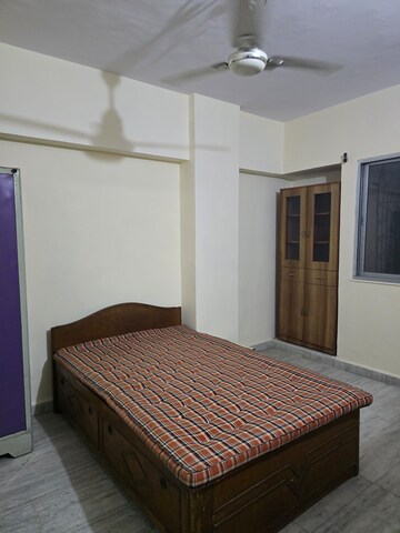 Bedroom in 1 BHK Apartment at Sahayog Complex, Manpada – for Rent