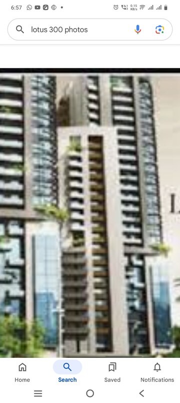 3 BHK Apartment For Rent in 3C Lotus 300, Sector 107