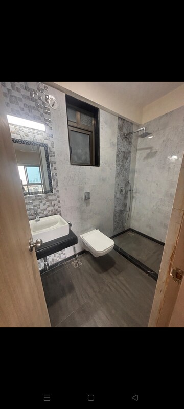 Bathroom in 2 BHK Apartment at Rajesh Raj Infinia, Malad West – for Rent