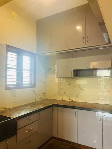Kitchen in 2 BHK Builder Floor at Nri Layout – for Rent