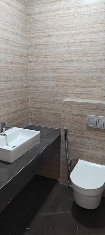 Bathroom in 4 BHK Apartment at Rajesh Raj Infinia, Malad West – for Rent