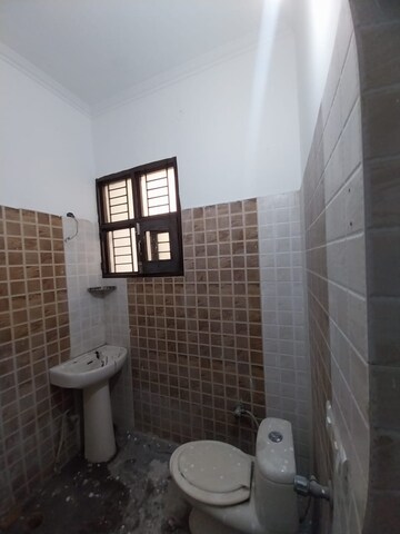 Bathroom in 3 BHK Builder Floor at Dhakoli Village – for Sale