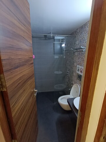Bathroom in 2 BHK Apartment at The Wadhwa Palm Beach Residency, Nerul – for Rent