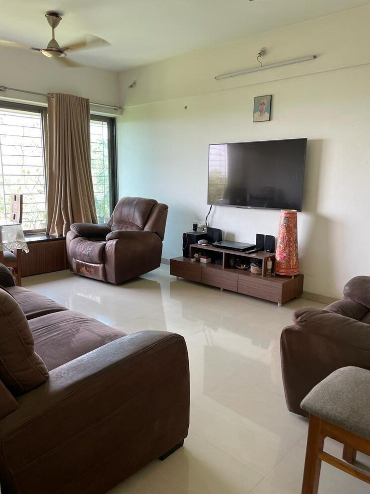 Living Room, kalpavruksha-eros-meadows 3 Bedroom 1289 Sq.Ft. Apartment In Wakad Pune 8033972