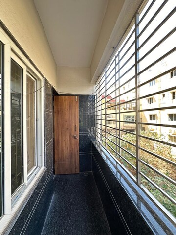 Balcony in 2 BHK Builder Floor at Sri Sai Nilayam HSR, Hsr Layout – for Rent
