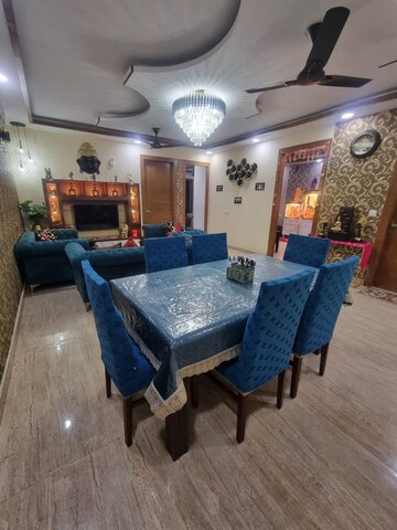 Living Room in 4 BHK Builder Floor at BPTP Park Central, Sector 85 – for Sale