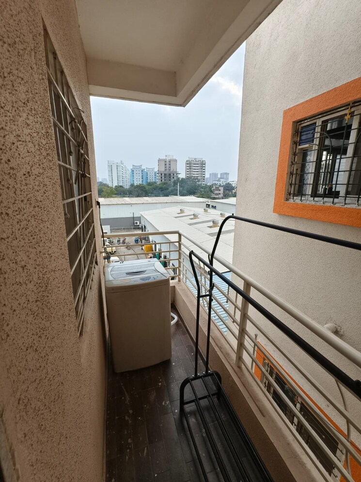 Balcony, om-sai-apartment-wadgaon 1 Bedroom 524 Sq.Ft. Apartment In Wadgaon Sheri Pune 8034028