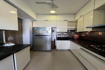 Kitchen in 3 BHK Apartment at Lodha The Park, Worli – for Rent