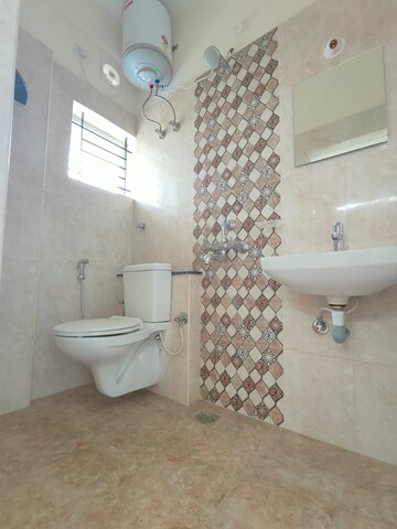 Bathroom in 2 BHK Builder Floor at Sai Plaza HSR Layout, Hsr Layout – for Rent