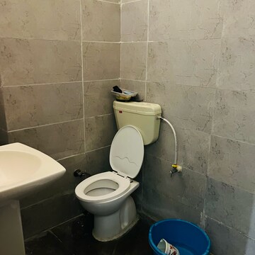 Bathroom in 1 RK Independent House at Aerocity – for Rent