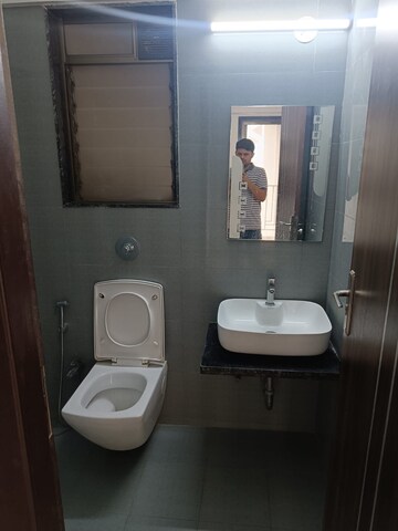 Bathroom in 1 BHK Apartment at Regency Anantam, Dombivli East – for Rent