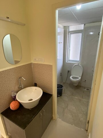 Bathroom in 3 BHK Apartment at Langar Houz – for Rent