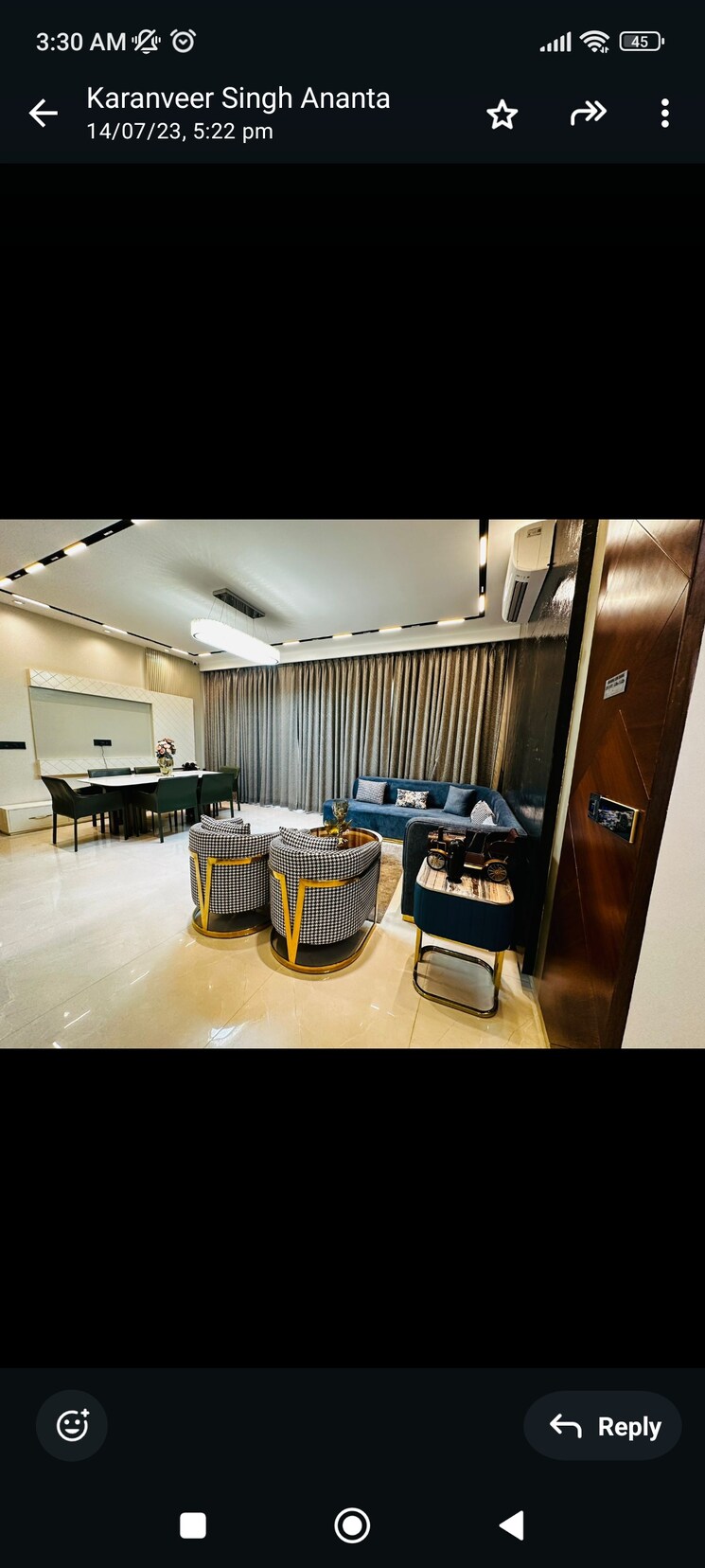 Master Bedroom, aura-gazania 3 Bedroom 1695 Sq.Ft. Apartment In Nabha Zirakpur 8034212