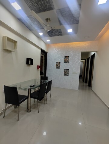 Living Room in 2 BHK Apartment at Seawoods – for Rent
