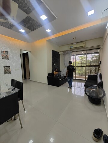 Living Room in 2 BHK Apartment at Seawoods – for Rent