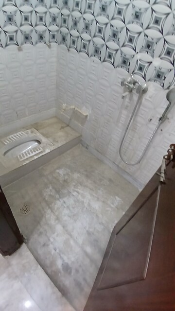 Bathroom in 3 BHK Builder Floor at Batla House – for Sale