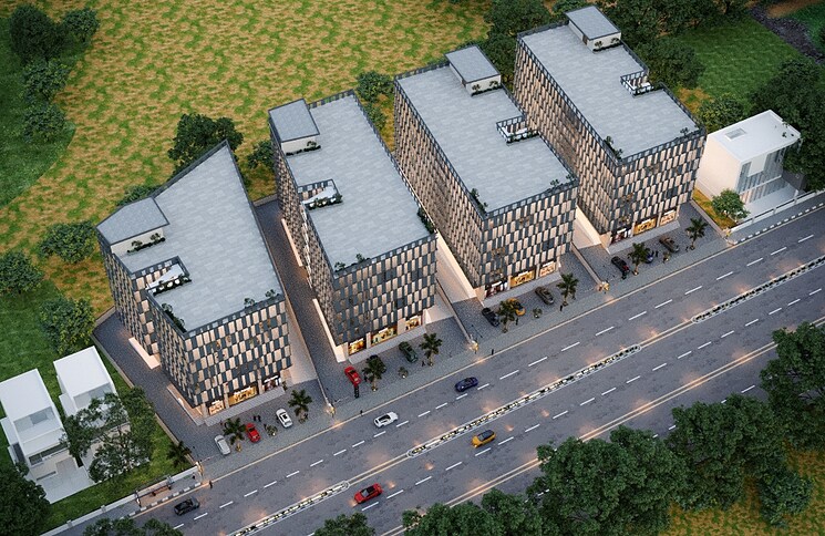 Exterior View, chordias-kosmos Commercial Office Space 454 Sq.Ft. In Gopalpura By Pass Jaipur 8034282