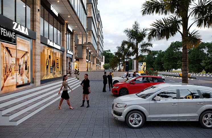 Exterior View, chordias-kosmos Commercial Office Space 454 Sq.Ft. In Gopalpura By Pass Jaipur 8034282