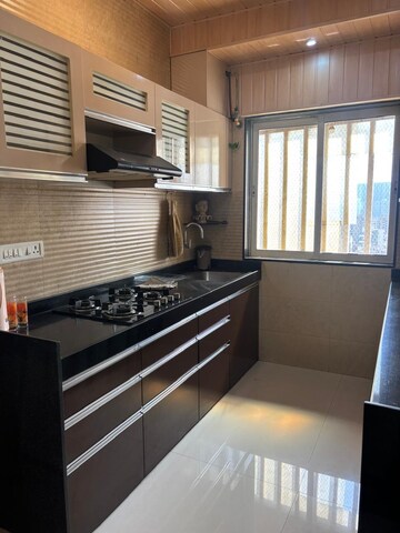 Kitchen in 2 BHK Apartment at Romell Diva, Malad West – for Rent