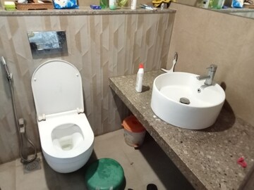Bathroom in 2 BHK Apartment at Kalpataru Immensa, Kolshet Road – for Rent