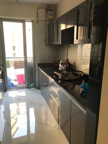 Kitchen in 1 BHK Apartment at JK Iris, Mira Road – for Rent