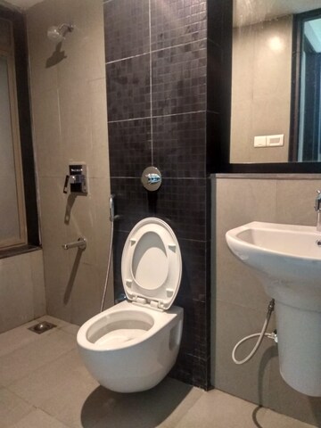 Bathroom in 2 BHK Apartment at Lodha Splendora, Ghodbunder Road – for Rent