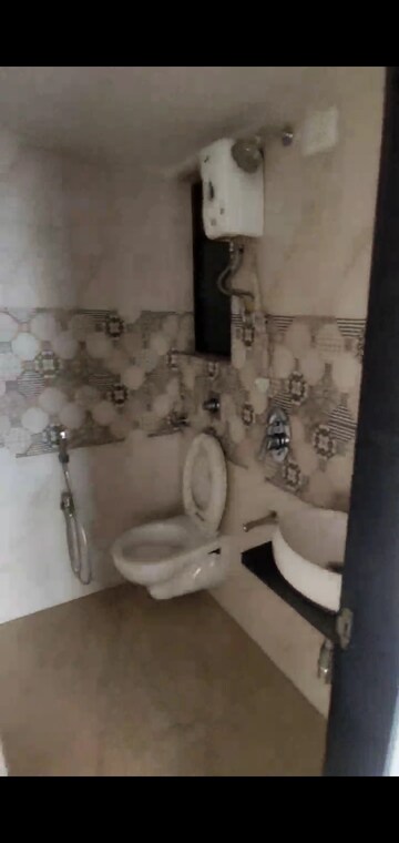 Bathroom in 1 BHK Apartment at Sanghvi Eco City Phase 3, Mira Road East – for Rent