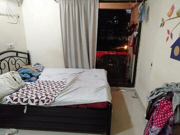 Bedroom in 1 RK Apartment at Queens Park, Mira Road – for Rent