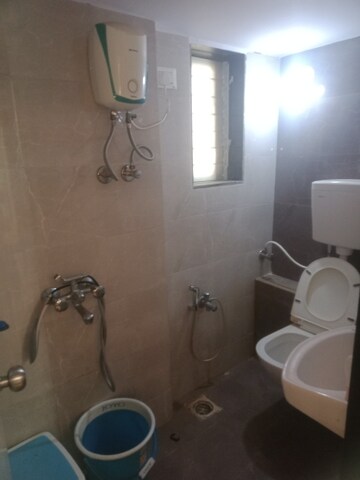 Bathroom in 1 BHK Apartment at Kothari K D Hermitage, Mira Road – for Rent