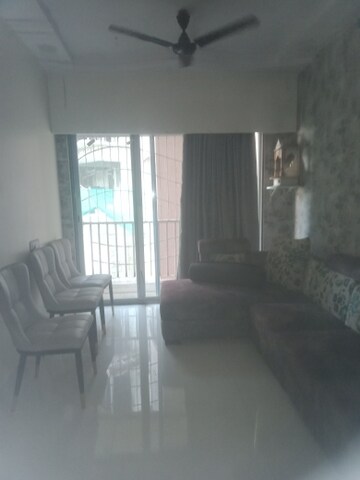 Living Room in 1 BHK Apartment at Kothari K D Hermitage, Mira Road – for Rent