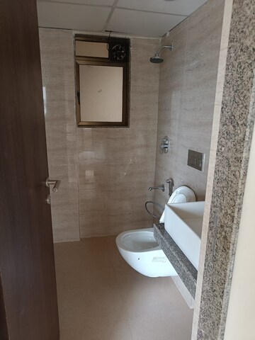 Bathroom in 2 BHK Apartment at Sunteck Maxxworld, Naigaon East – for Rent